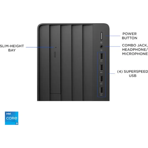 HP Pro 290 G9 Desktop PC (i5-13500/16GB DDR4/512GB SSD/No OS)