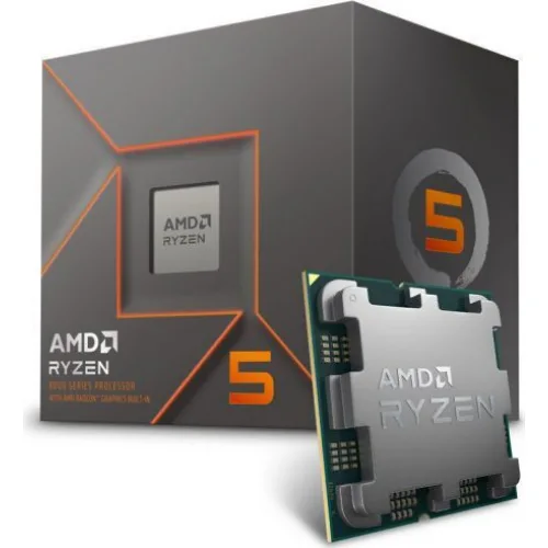AMD Ryzen 5 8600G 4.3GHz Επεξεργαστής 6 Πυρήνων για Socket AM5 σε Κουτί με Ψύκτρα
