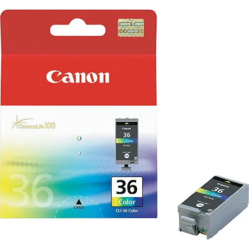 Canon CLI-36 Γνήσιο Μελάνι Εκτυπωτή InkJet Πολλαπλό (Color) (1511B001)