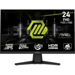 MSI MAG 244F IPS Gaming Monitor 23.8" FHD 1920x1080 200Hz με Χρόνο Απόκρισης 0.5ms GTG