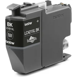 Brother LC421XL Γνήσιο Μελάνι Εκτυπωτή InkJet Μαύρο (LC-421XLBK)