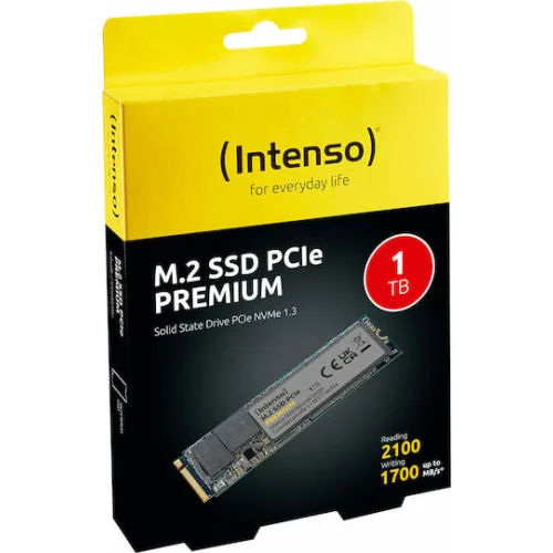 Intenso Premium SSD 1TB M.2 NVMe PCI Express 3.0