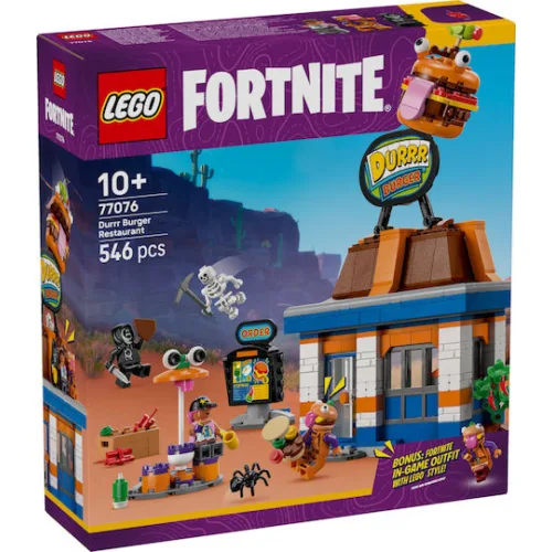 Lego Fortnite Durrr Burger Restaurant για 10+ Ετών 546τμχ