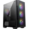 MSI MAG Forge M100A Gaming Micro Tower Κουτί Υπολογιστή με RGB Φωτισμό Μαύρο