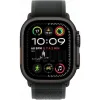 Apple Watch Ultra 2 2024 Titanium 49mm Αδιάβροχο με eSIM και Παλμογράφο (Black Titanium Case with Black Trail Loop - M/L)