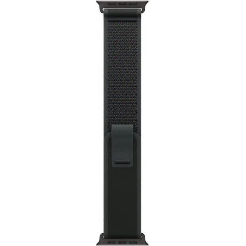 Apple Watch Ultra 2 2024 Titanium 49mm Αδιάβροχο με eSIM και Παλμογράφο (Black Titanium Case with Black Trail Loop - M/L)