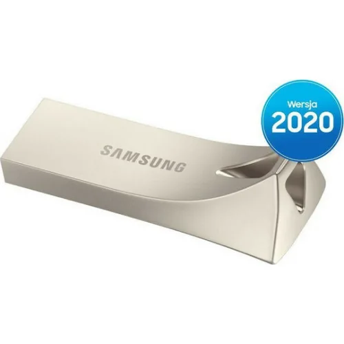 Samsung Bar Plus 64GB USB 3.1 Stick Ασημί