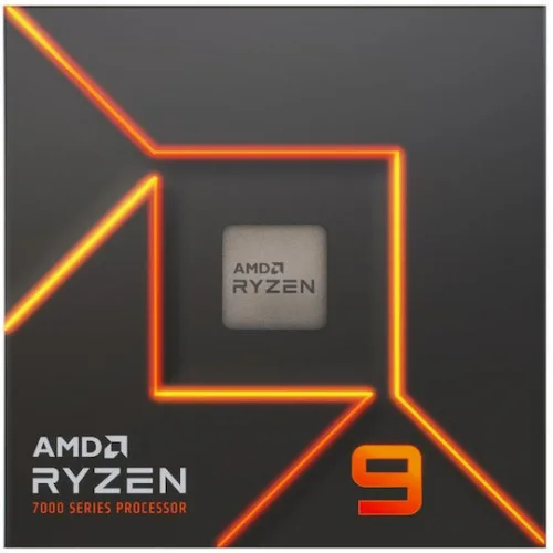 AMD Ryzen 9 7900 3.7GHz Επεξεργαστής 12 Πυρήνων για Socket AM5 σε Κουτί με Ψύκτρα