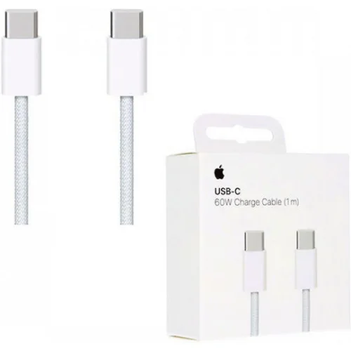 Apple USB 2.0 Cable USB-C male - USB-C 60W Λευκό 1m MW493ZM/A