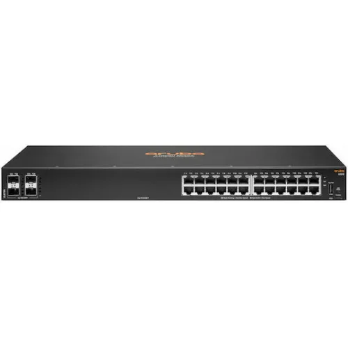 Aruba 6100 Managed L2 Switch με 24 Θύρες Gigabit (1Gbps) Ethernet και 4 SFP Θύρες