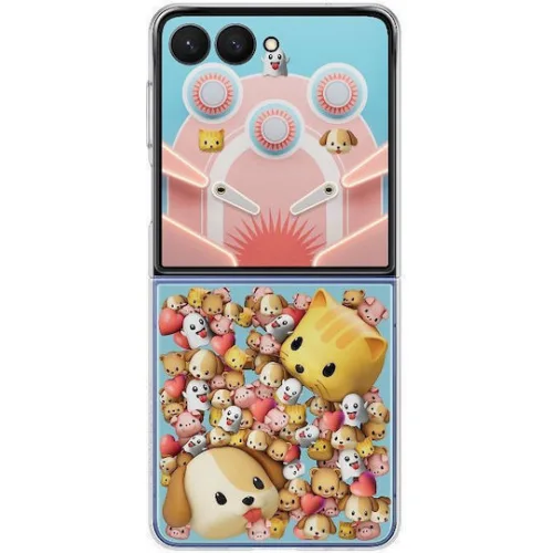 Samsung Book Σιλικόνης Διάφανο (Galaxy Z Flip7)