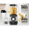 Bruno Μπλέντερ για Smoothies με Γυάλινη Κανάτα 1.8lt 1500W Inox BRN-0254
