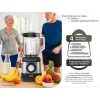 Bruno Μπλέντερ για Smoothies με Γυάλινη Κανάτα 1.8lt 1500W Inox BRN-0254