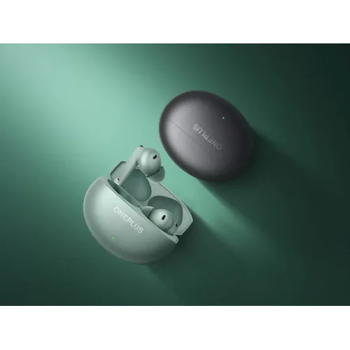 OnePlus Buds 4 Bluetooth Handsfree Ακουστικά με Αντοχή στον Ιδρώτα και Θήκη Φόρτισης Πράσινα