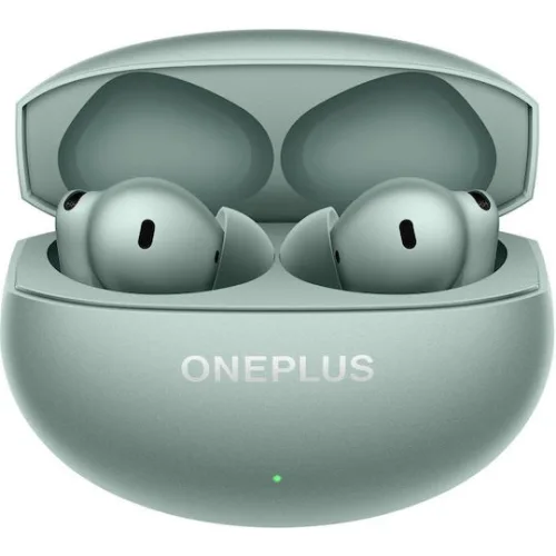 OnePlus Buds 4 Bluetooth Handsfree Ακουστικά με Αντοχή στον Ιδρώτα και Θήκη Φόρτισης Πράσινα