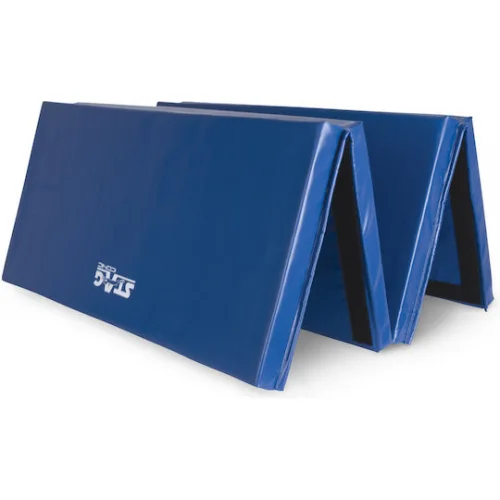 Stag Στρώμα Γυμναστικής Αναδιπλούμενο Μπλε (200x100x6cm)