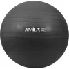 AMILA Μπάλα Pilates 65cm , 1.35kg σε Μαύρο Χρώμα