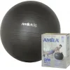 AMILA Μπάλα Pilates 65cm , 1.35kg σε Μαύρο Χρώμα