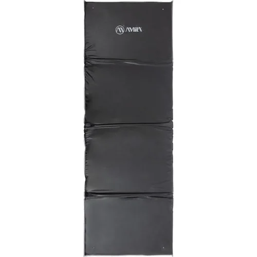 AMILA Στρώμα Γυμναστικής Yoga/Pilates Μαύρο (180x60x2.5cm)