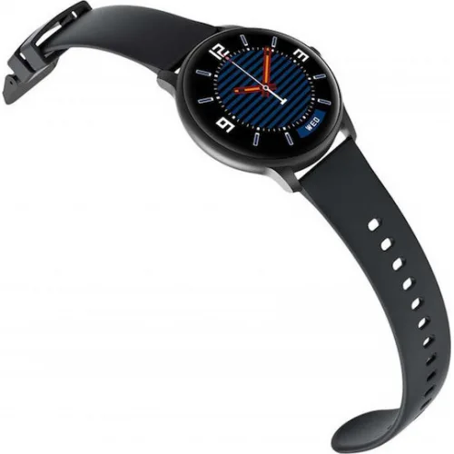 Imilab KW66 45mm Αδιάβροχο Smartwatch με Παλμογράφο (Μαύρο)