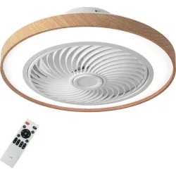 Life Ανεμιστήρας Οροφής 48.26cm με Φως και Τηλεχειριστήριο Λευκός