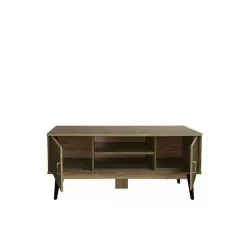 Έπιπλο Τηλεόρασης Ξύλινο Καφέ Μ140xΠ38xΥ50cm
