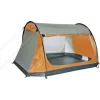 Campus Καλοκαιρινή Σκηνή Camping Τούνελ Πορτοκαλί για 3 Άτομα 260x180x130εκ.