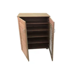 Ξύλινη Παπουτσοθήκη με 5 Ράφια Οξιά Μ68xΠ32xΥ84.5cm