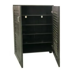 Ξύλινη Παπουτσοθήκη με 4 Ράφια Βέγγε Μ68xΠ32xΥ84.5cm