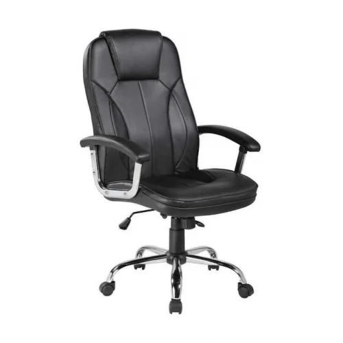 Καρέκλα Διευθυντική με Ανάκλιση Μαύρη Velco