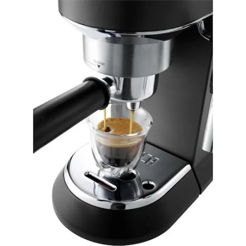 De'Longhi Dedica Pump Μηχανή Espresso 1300W Πίεσης 15bar Μαύρη