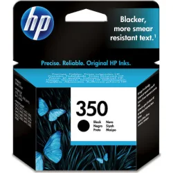 HP 350 Γνήσιο Μελάνι Εκτυπωτή InkJet Μαύρο (CB335EE)
