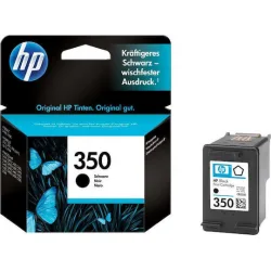 HP 350 Γνήσιο Μελάνι Εκτυπωτή InkJet Μαύρο (CB335EE)