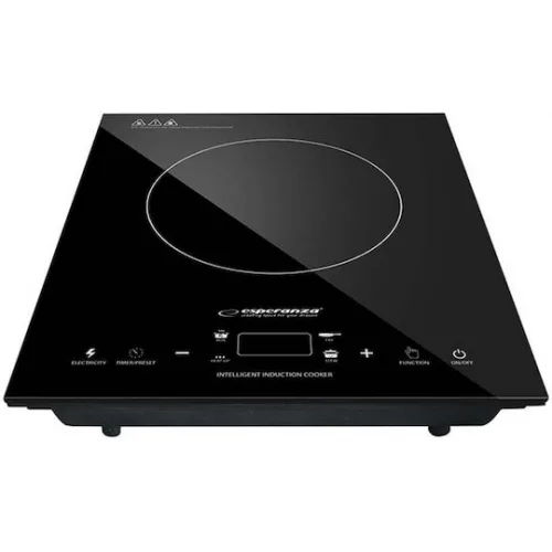 Esperanza Επιτραπέζια Εστία Επαγωγική Μονή Μαύρη