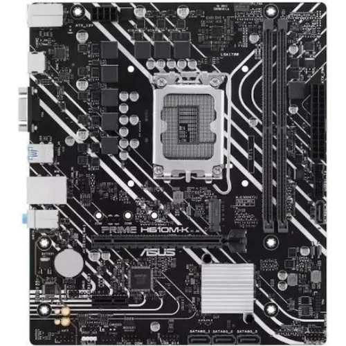 Asus Prime H610M-K Motherboard Micro ATX με Intel 1700 Socket 90MB1GA0-M0EAY0