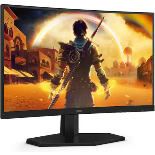 AOC C24G42E VA HDR Curved Monitor 23.6" FHD 1920x1080 180Hz με Χρόνο Απόκρισης 1ms GTG
