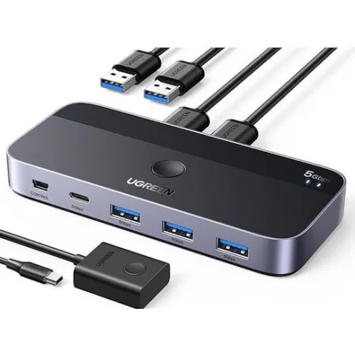 Ugreen USB 3.0 Hub 5 Θυρών με σύνδεση USB-A