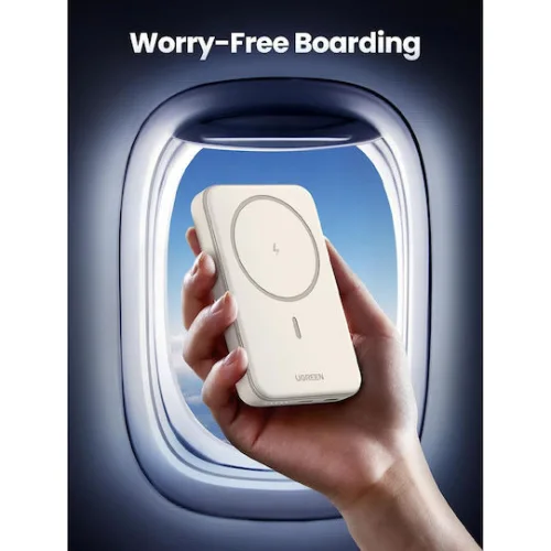 Ugreen PB760 MagSafe Power Bank 10000mAh 20W με Θύρα USB-C Λευκό