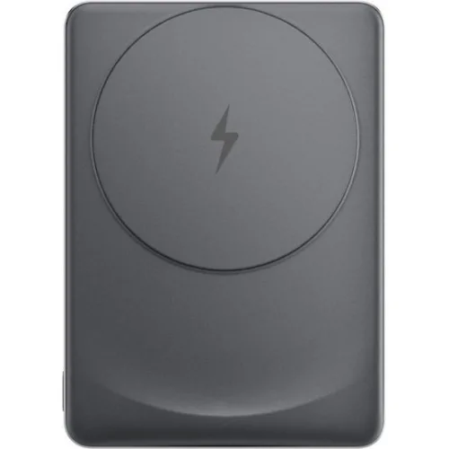 OnePlus Slim Magnetic MagSafe Power Bank 5000mAh 10W με Θύρα USB-C Ασημί