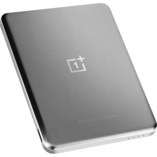OnePlus Slim Magnetic MagSafe Power Bank 5000mAh 10W με Θύρα USB-C Ασημί