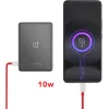 OnePlus Slim Magnetic MagSafe Power Bank 5000mAh 10W με Θύρα USB-C Ασημί