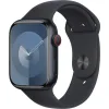 Apple Watch Series 9 Cellular Aluminium 45mm Αδιάβροχο με eSIM και Παλμογράφο (Midnight με Midnight Sport Band (M/L))
