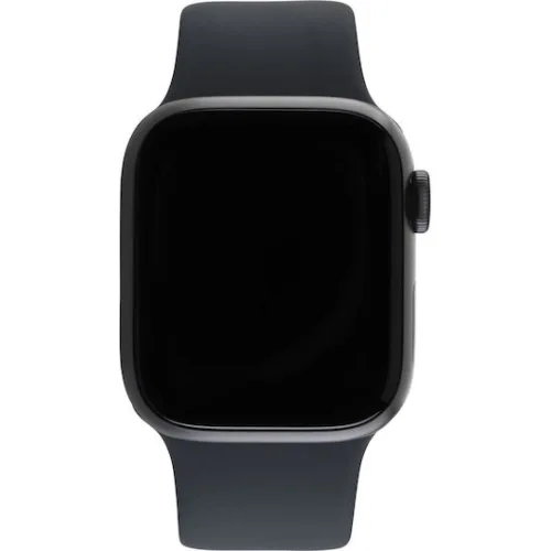 Apple Watch Series 9 Cellular Aluminium 45mm Αδιάβροχο με eSIM και Παλμογράφο (Midnight με Midnight Sport Band (M/L))