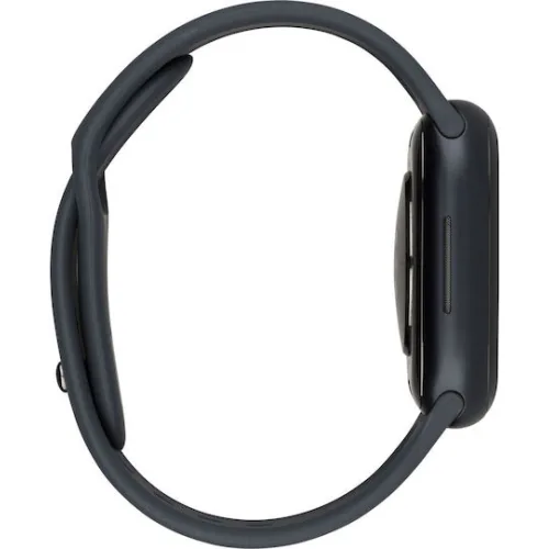 Apple Watch Series 9 Cellular Aluminium 45mm Αδιάβροχο με eSIM και Παλμογράφο (Midnight με Midnight Sport Band (M/L))
