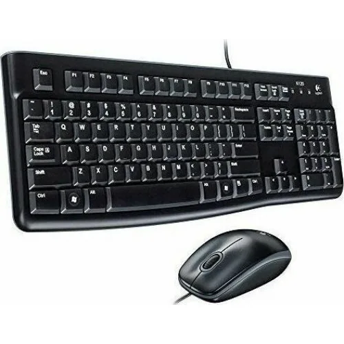 Logitech Desktop MK120 (920-002562) Σετ Πληκτρολόγιο & Ποντίκι Αγγλικό US