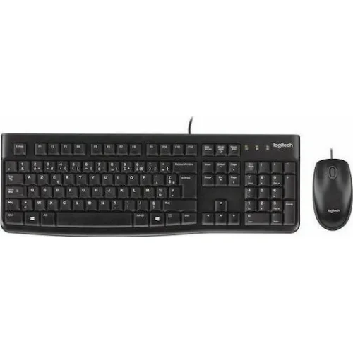Logitech Desktop MK120 (920-002562) Σετ Πληκτρολόγιο & Ποντίκι Αγγλικό US