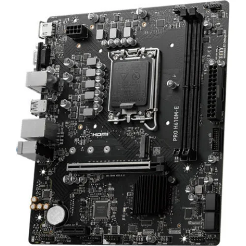 MSI PRO H610M-E Motherboard Micro ATX με Intel 1700 Socket 7D48-019R