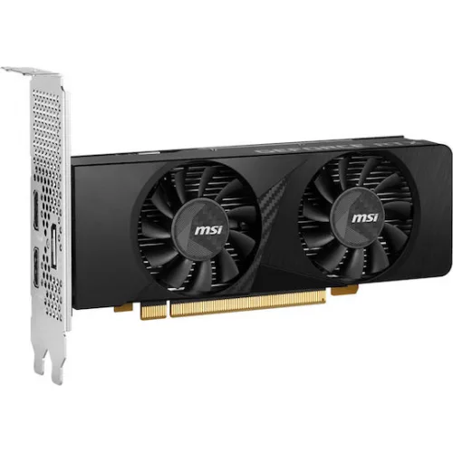 MSI GeForce RTX 3050 6GB GDDR6 LP OC Κάρτα Γραφικών