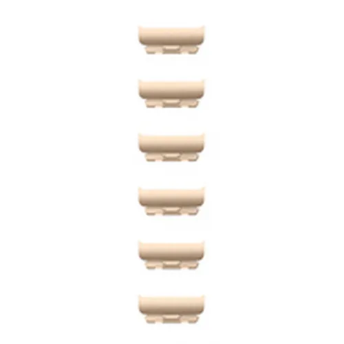 Apple Gold Link Bracelet Kit Μπαρέτες Χρυσό (Apple Watch 46mm)