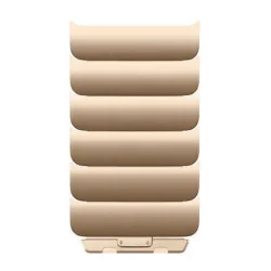 Apple Gold Link Bracelet Kit Μπαρέτες Χρυσό (Apple Watch 46mm)